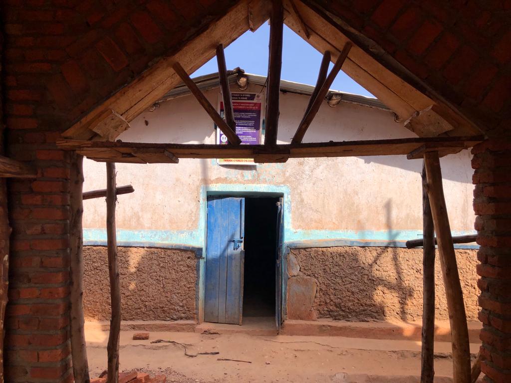 Kibare old church building inside the new build.