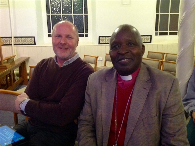 Rwanda and the Power of God UK tour - Abp Rwaje with Andy Paine