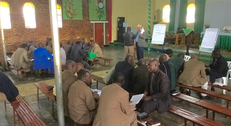 Rwanda 2017 - Seminar for men at the Byumba conference